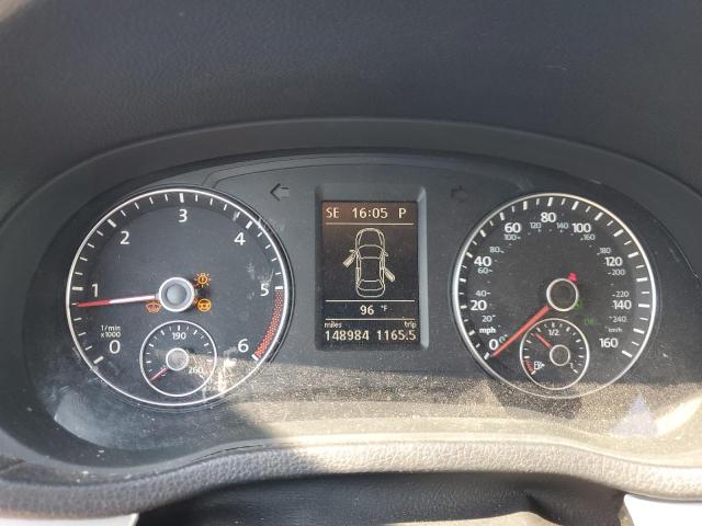 1VWBN7A38CC092261 - 2012 VOLKSWAGEN PASSAT SE BLACK photo 9