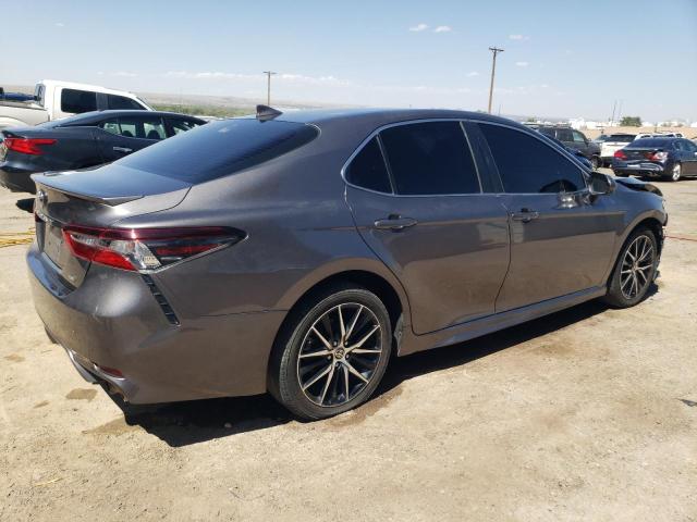 4T1G11AK1MU419440 - 2021 TOYOTA CAMRY SE GRAY photo 3