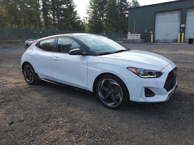 KMHTH6AB5LU026546 - 2020 HYUNDAI VELOSTER TURBO WHITE photo 4