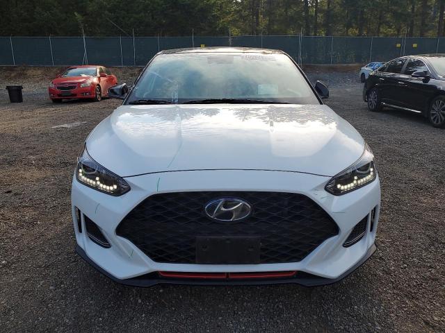 KMHTH6AB5LU026546 - 2020 HYUNDAI VELOSTER TURBO WHITE photo 5