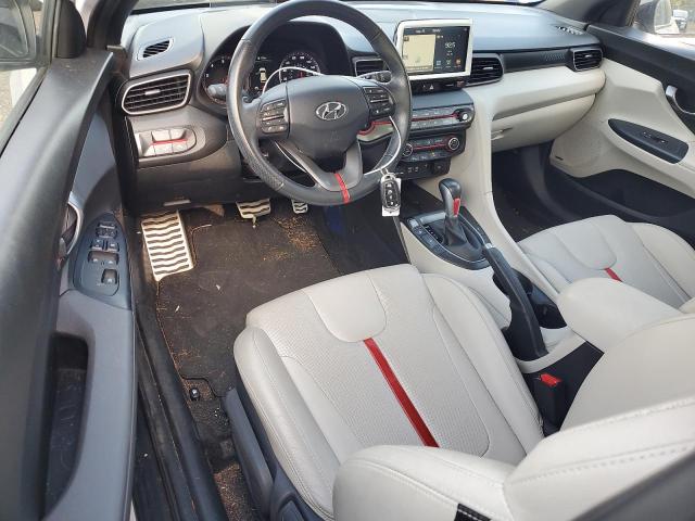 KMHTH6AB5LU026546 - 2020 HYUNDAI VELOSTER TURBO WHITE photo 8