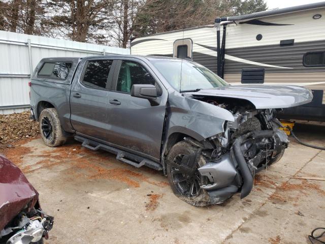 1GCPWBEH8KZ369047 - 2019 CHEVROLET SILVERADO C1500 CUSTOM GRAY photo 4