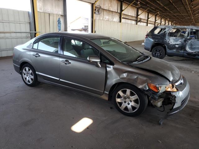 2HGFA16536H505746 - 2006 HONDA CIVIC LX رمادي صورة 4
