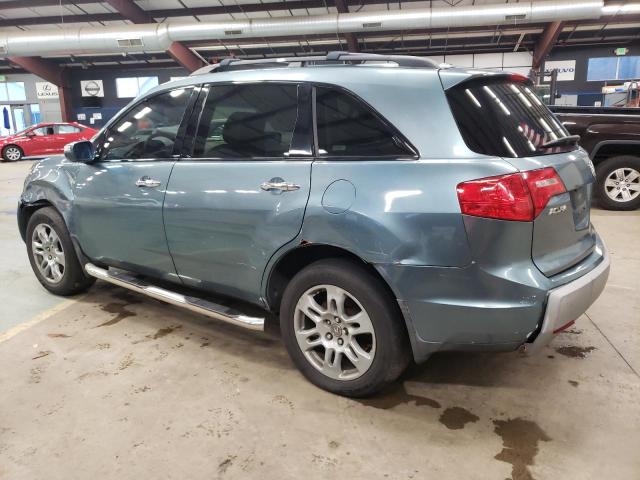 2HNYD28267H550649 - 2007 ACURA MDX BLUE photo 2