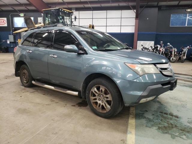 2HNYD28267H550649 - 2007 ACURA MDX BLUE photo 4