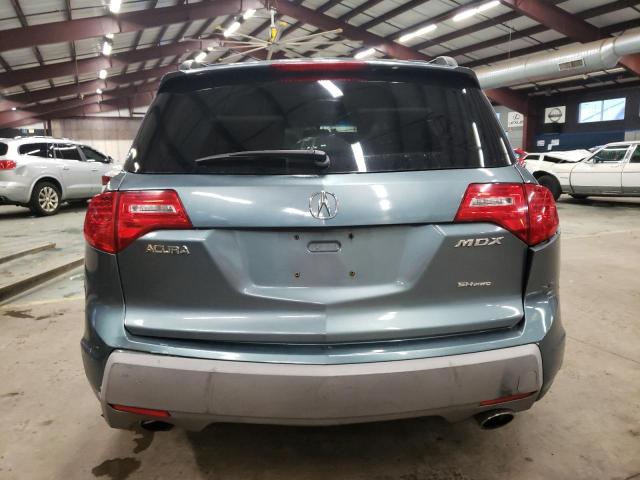 2HNYD28267H550649 - 2007 ACURA MDX BLUE photo 6