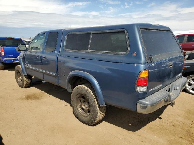5TBBT44115S461134 - 2005 TOYOTA TUNDRA ACCESS CAB SR5 BLUE photo 2