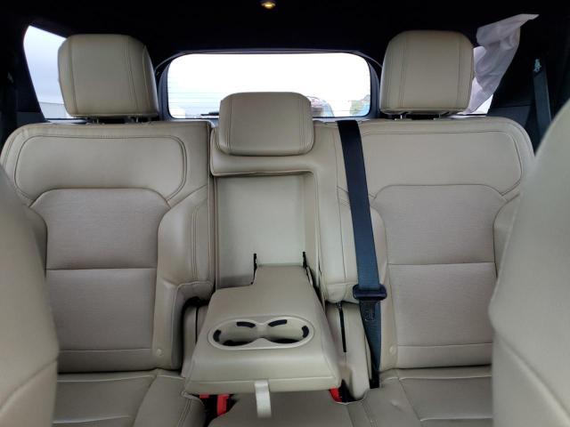 1FM5K8F83GGB73245 - 2016 FORD EXPLORER LIMITED GRAY photo 10