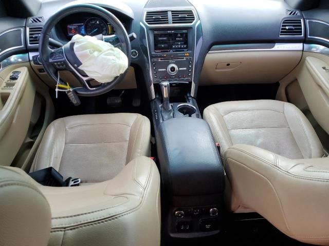 1FM5K8F83GGB73245 - 2016 FORD EXPLORER LIMITED GRAY photo 8