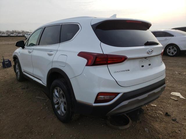 5NMS3CAD3LH239128 - 2020 HYUNDAI SANTA FE SEL Սպիտակ լուսանկար 3