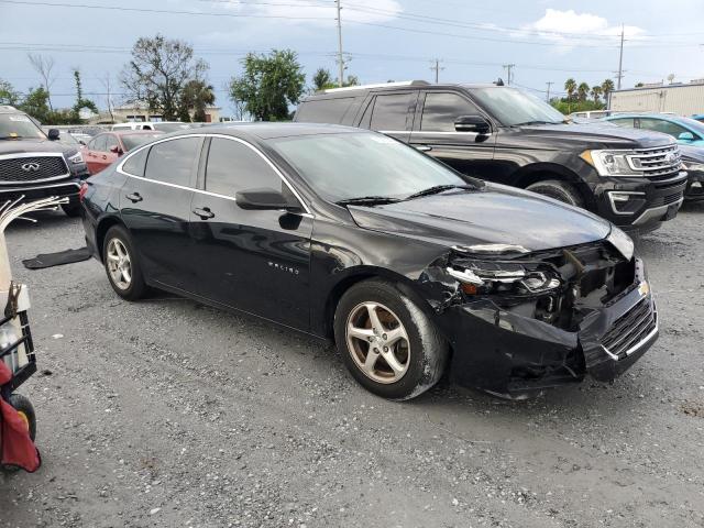 1G1ZB5ST6HF157331 - 2017 CHEVROLET MALIBU LS BLACK photo 4