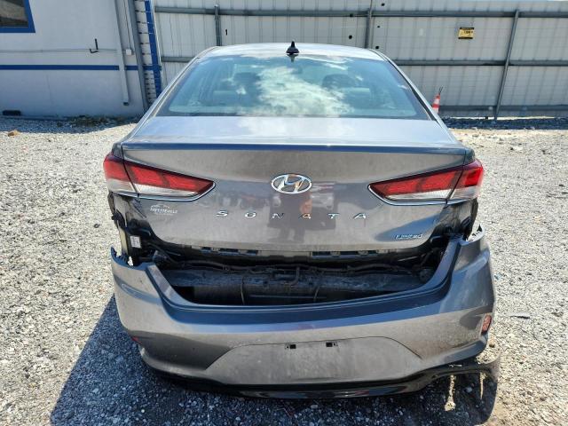 5NPE34AF8JH719556 - 2018 HYUNDAI SONATA SPORT ნაცრისფერი ფოტო 6