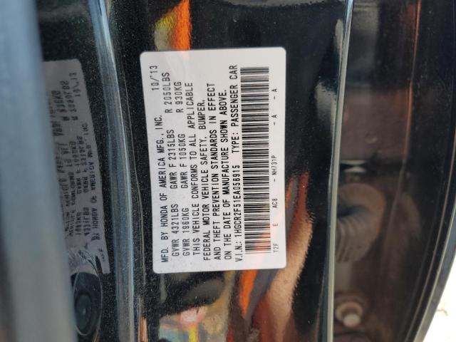 1HGCR2F51EA058915 - 2014 HONDA ACCORD SPORT 黑色 照片 12