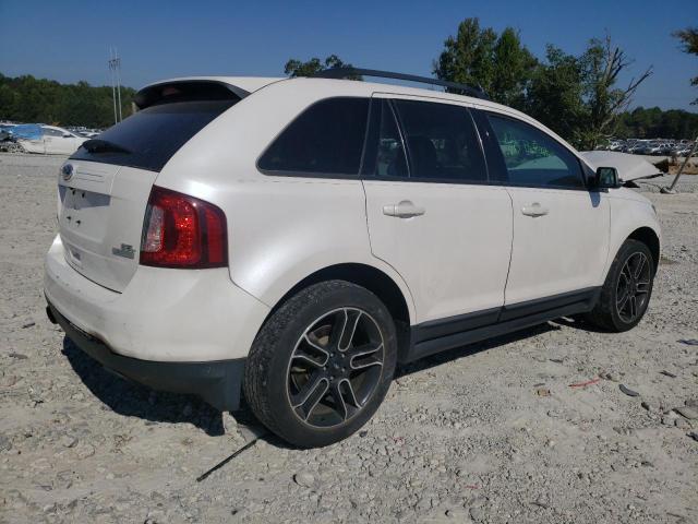 2FMDK3J93DBC69233 - 2013 FORD EDGE SEL SILVER photo 3