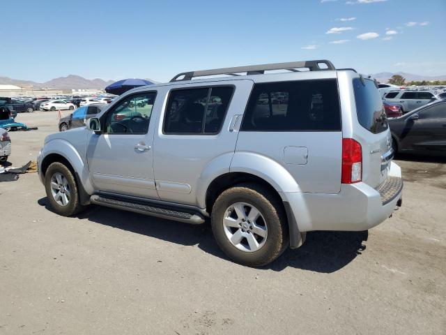 5N1AR18BX8C640244 - 2008 NISSAN PATHFINDER S SILVER photo 2