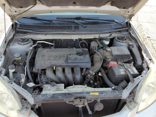 2T1KR32E23C046450 - 2003 TOYOTA COROLLA MA XR SILVER photo 11