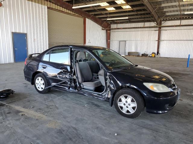 2HGES16375H536486 - 2005 HONDA CIVIC DX VP Schwarz Foto 4