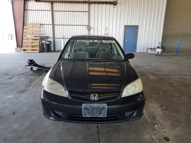 2HGES16375H536486 - 2005 HONDA CIVIC DX VP Schwarz Foto 5
