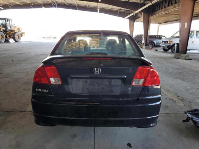 2HGES16375H536486 - 2005 HONDA CIVIC DX VP Schwarz Foto 6