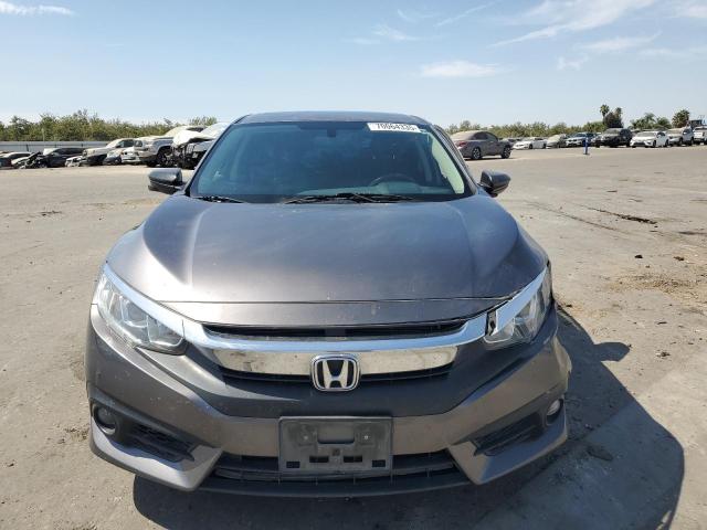 JHMFC1F38JX041864 - 2018 HONDA CIVIC EX ნაცრისფერი ფოტო 5