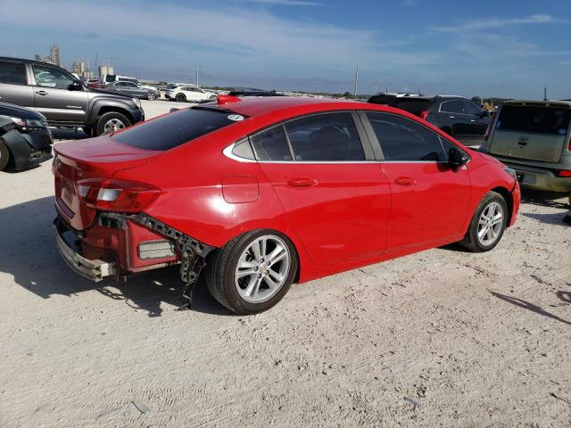 1G1BE5SM2H7197210 - 2017 CHEVROLET CRUZE LT RED photo 3