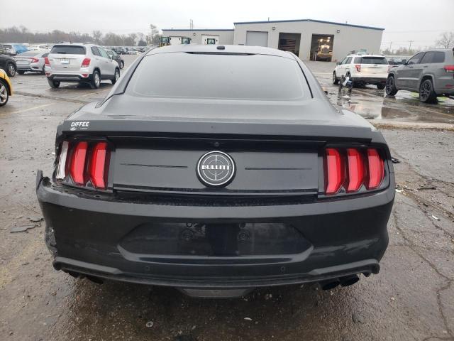 1FA6P8K05K5506761 - 2019 FORD MUSTANG BULLITT BLACK photo 6