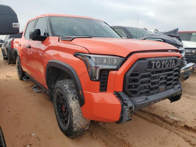 5TFPC5DB5PX014413 - 2023 TOYOTA TUNDRA CREWMAX LIMITED ORANGE photo 4