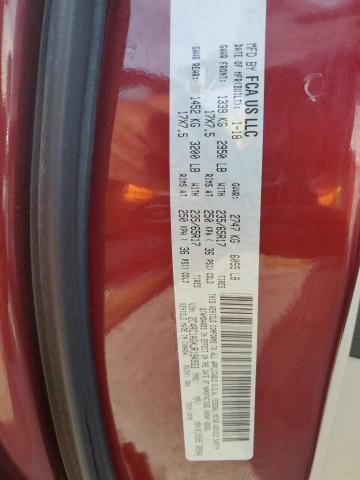 2C4RC1AGXJR194933 - 2018 CHRYSLER PACIFICA L RED photo 13