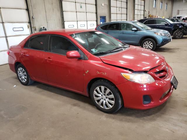 2T1BU4EE8CC863339 - 2012 TOYOTA COROLLA BASE RED photo 4