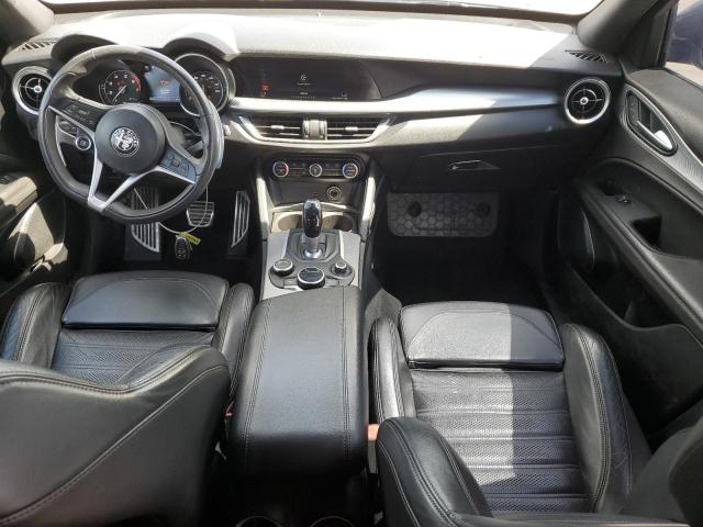 ZASFAKNN7J7B83954 - 2018 ALFA ROMEO STELVIO TI SPORT GRAY photo 8