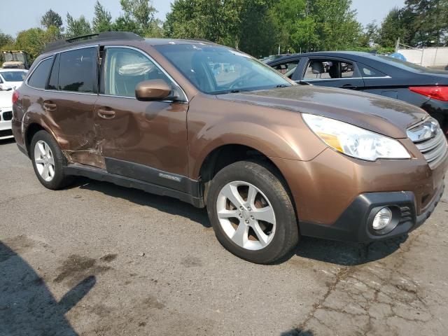 4S4BRBCC4D3310037 - 2013 SUBARU OUTBACK 2.5I PREMIUM BROWN photo 4