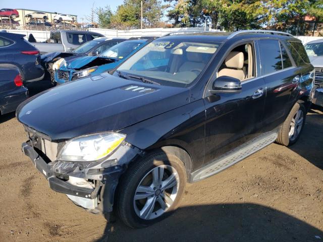 4JGDA5HB2DA172317 - 2013 MERCEDES-BENZ ML 350 4MATIC BLACK photo 1