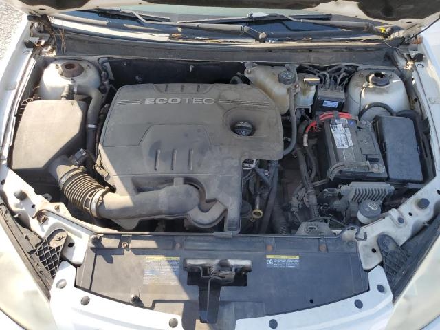1G2ZG57B594172655 - 2009 PONTIAC G6 WHITE photo 11