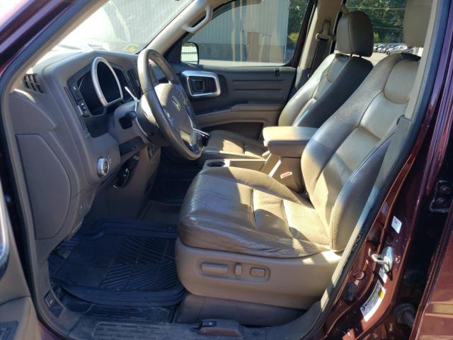 2HJYK16567H545515 - 2007 HONDA RIDGELINE RTL BURGUNDY photo 7