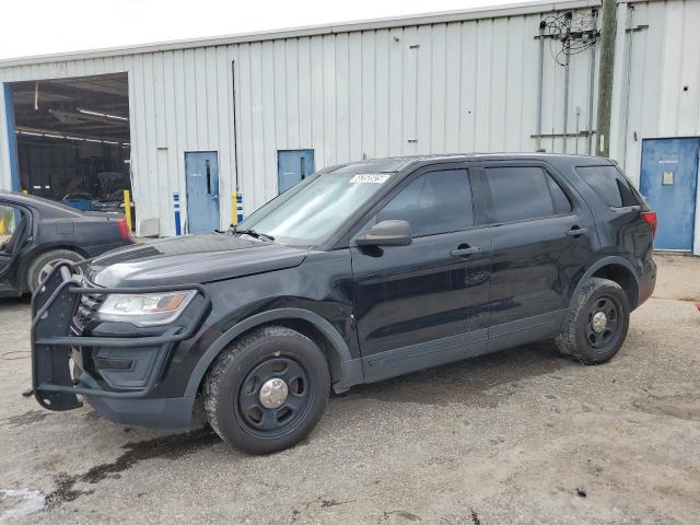 1FM5K8ARXHGC24547 - 2017 FORD EXPLORER POLICE INTERCEPTOR BLACK photo 1