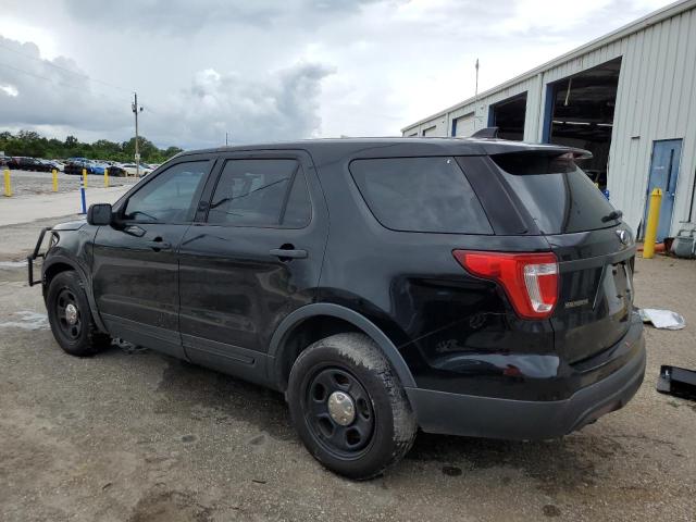 1FM5K8ARXHGC24547 - 2017 FORD EXPLORER POLICE INTERCEPTOR BLACK photo 2