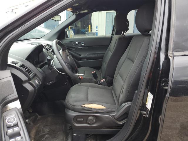 1FM5K8ARXHGC24547 - 2017 FORD EXPLORER POLICE INTERCEPTOR BLACK photo 7