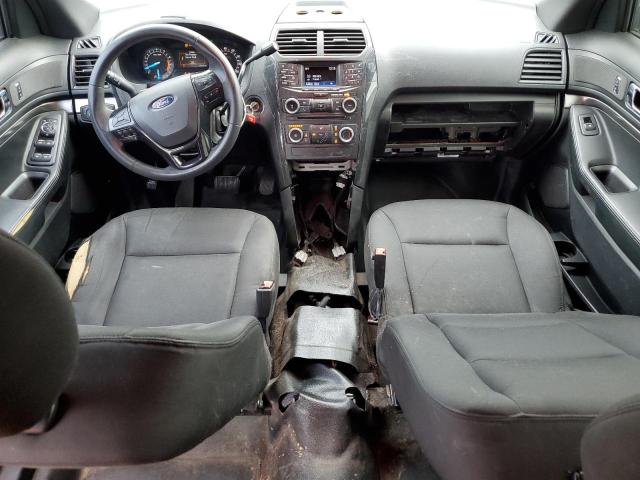 1FM5K8ARXHGC24547 - 2017 FORD EXPLORER POLICE INTERCEPTOR BLACK photo 8