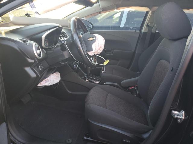 1G1JD6SB9H4161065 - 2017 CHEVROLET SONIC LT BLACK photo 7