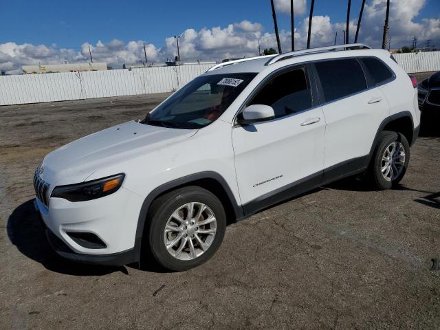 1C4PJLCB1KD475114 - 2019 JEEP CHEROKEE LATITUDE WHITE photo 1