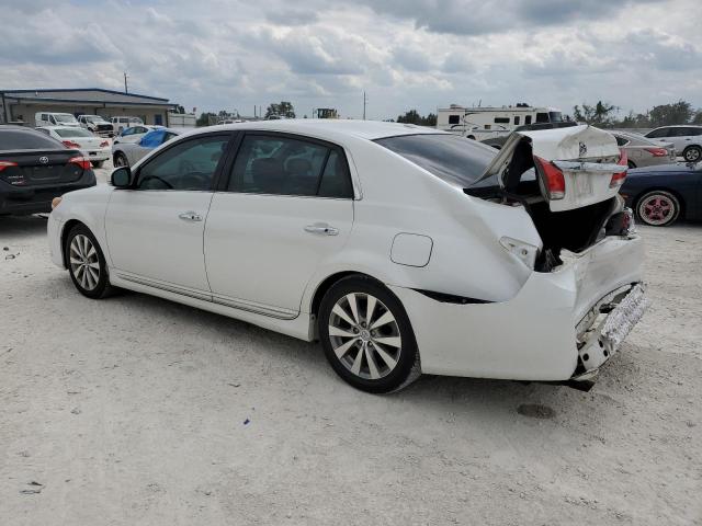 4T1BK3DB3BU436753 - 2011 TOYOTA AVALON BASE WHITE photo 2