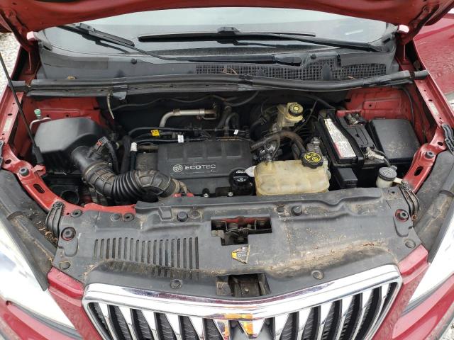 KL4CJBSBXFB242869 - 2015 BUICK ENCORE CONVENIENCE 勃艮第红 照片 12