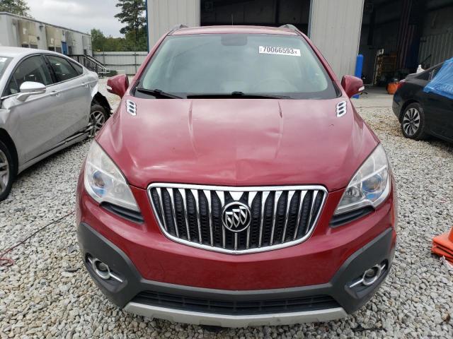 KL4CJBSBXFB242869 - 2015 BUICK ENCORE CONVENIENCE 勃艮第红 照片 5