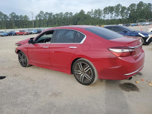 1HGCR2F54HA254528 - 2017 HONDA ACCORD SPORT Rot Foto 2