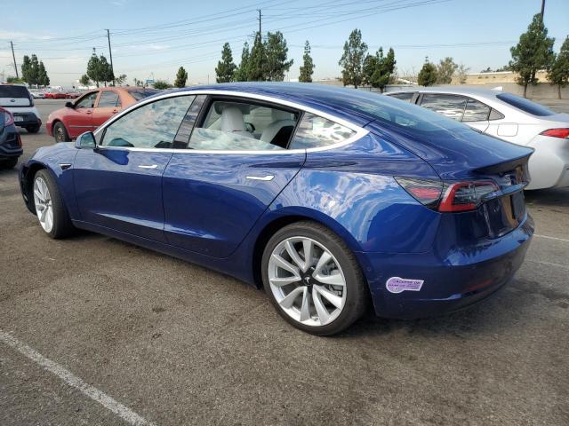 5YJ3E1EB9KF192490 - 2019 TESLA MODEL 3 蓝色 照片 2