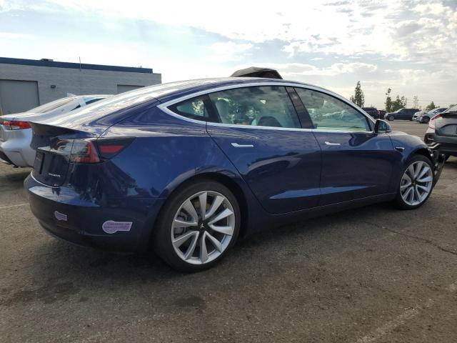 5YJ3E1EB9KF192490 - 2019 TESLA MODEL 3 蓝色 照片 3