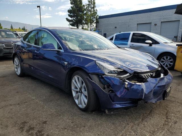 5YJ3E1EB9KF192490 - 2019 TESLA MODEL 3 蓝色 照片 4