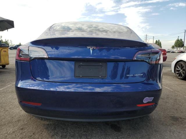 5YJ3E1EB9KF192490 - 2019 TESLA MODEL 3 蓝色 照片 6