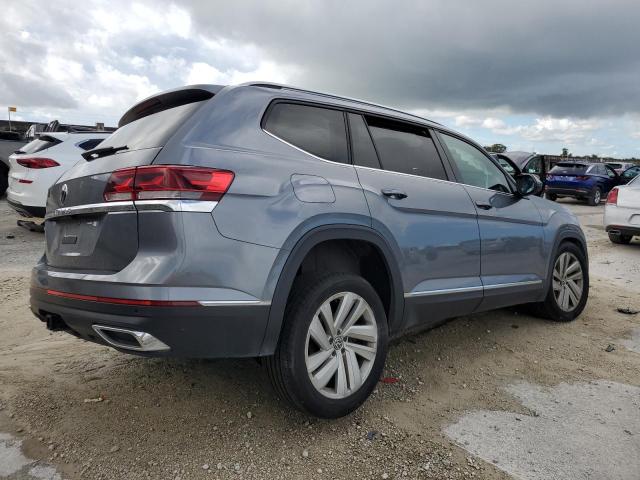 1V2ER2CA3MC521535 - 2021 VOLKSWAGEN ATLAS SEL GRAY photo 3