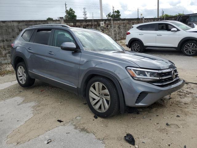 1V2ER2CA3MC521535 - 2021 VOLKSWAGEN ATLAS SEL GRAY photo 4